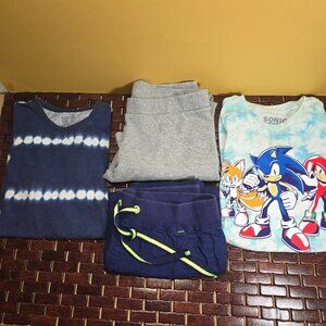 Lot Of Girls Clothes 14/16 - 2 Tees, 1 Sweatpants, 1 Capri - See Pictures (N-20)
